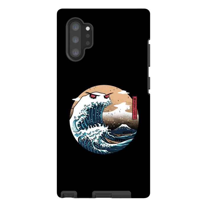 Galaxy Note 10 plus StrongFit The Great Monster of Kanagawa by Vincent Patrick Trinidad