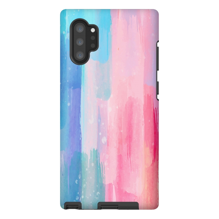 Galaxy Note 10 plus StrongFit vertical shaded pattern by MALLIKA