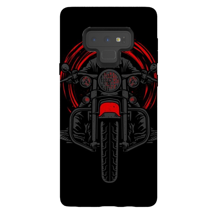 Galaxy Note 9 StrongFit Night Rider by Afif Quilimo