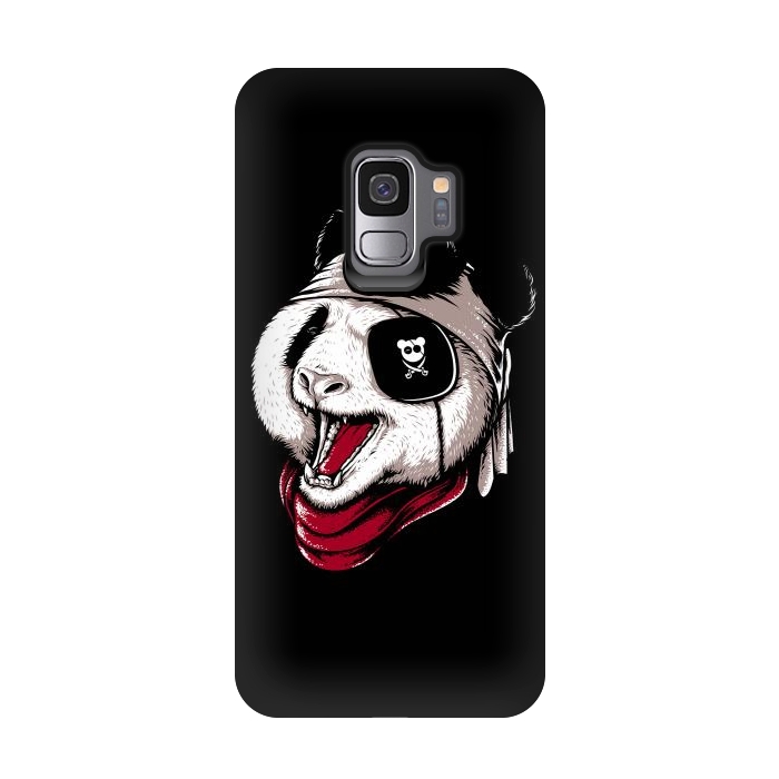 Galaxy S9 StrongFit Panda Pirate by Afif Quilimo