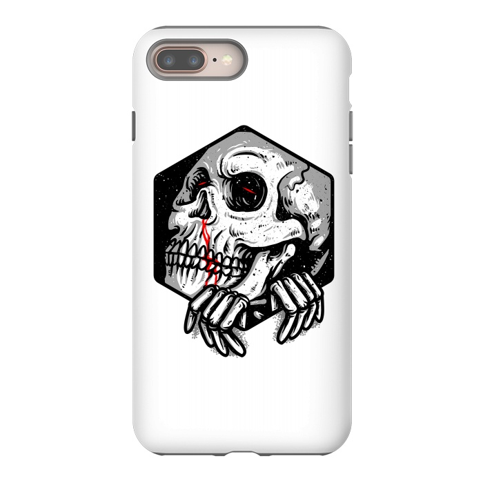 iPhone 7 plus StrongFit Skull Heaxagon by Afif Quilimo
