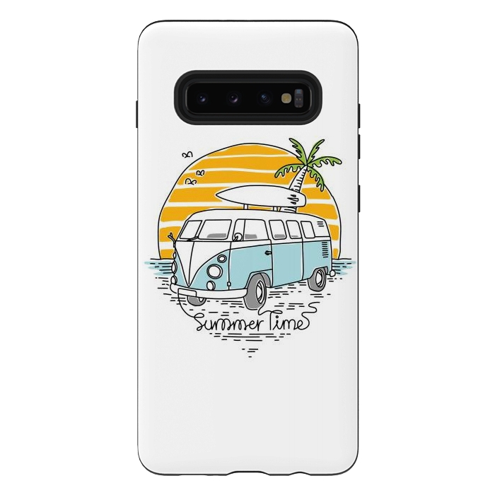 Galaxy S10 plus StrongFit Summer Time by Afif Quilimo