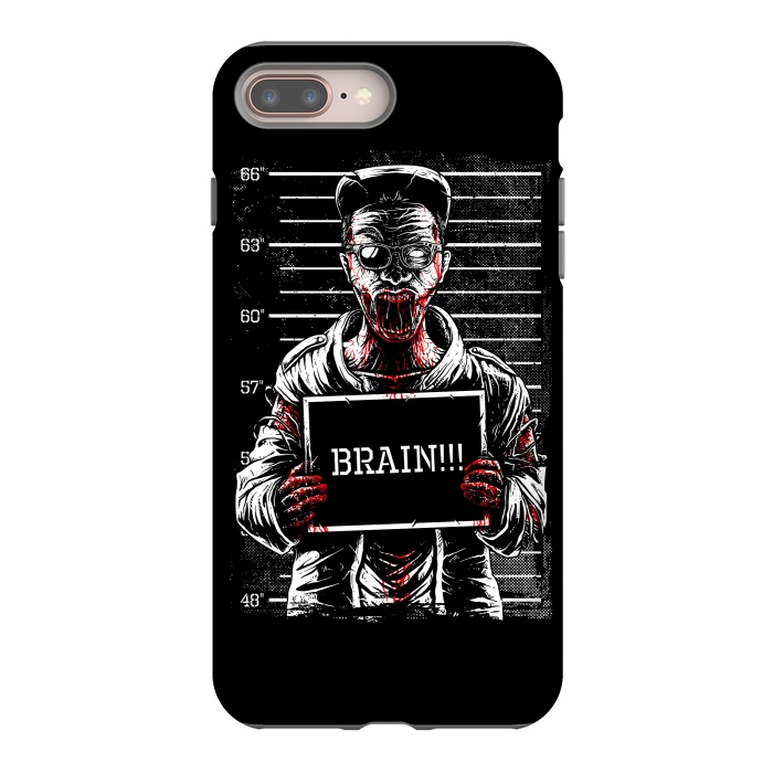 iPhone 7 plus StrongFit Zombie Mugshot by Afif Quilimo