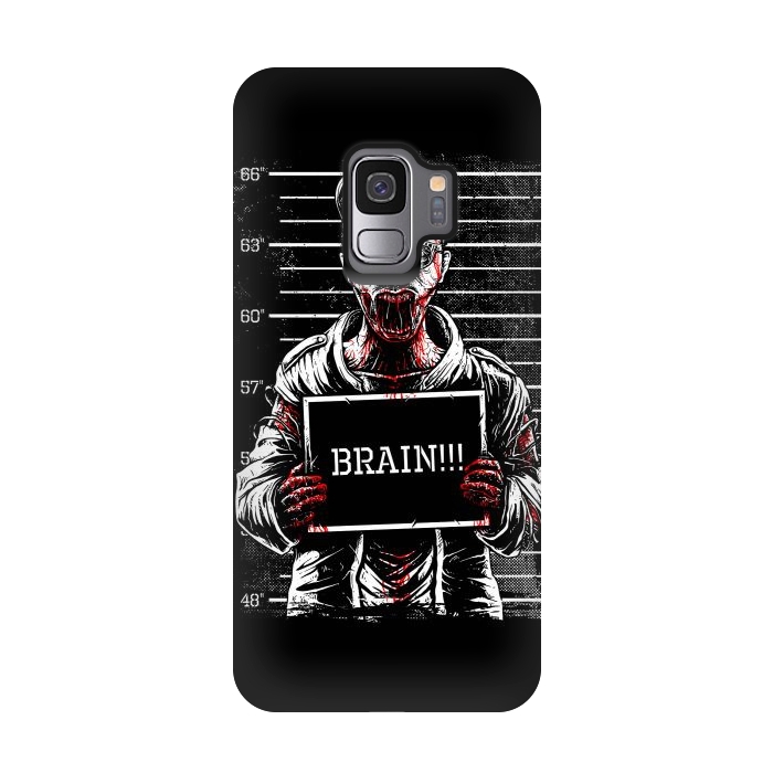 Galaxy S9 StrongFit Zombie Mugshot by Afif Quilimo