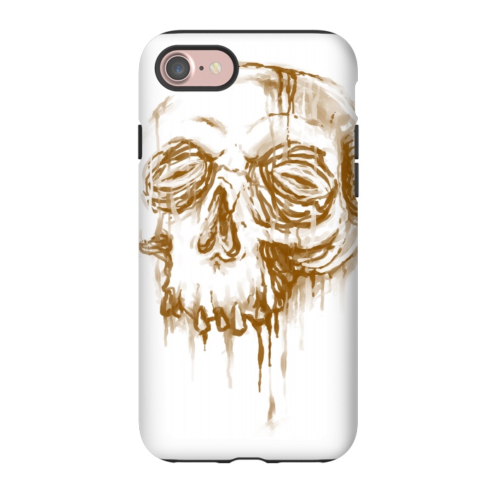 iPhone 7 StrongFit Skull Coffee 1 by Afif Quilimo