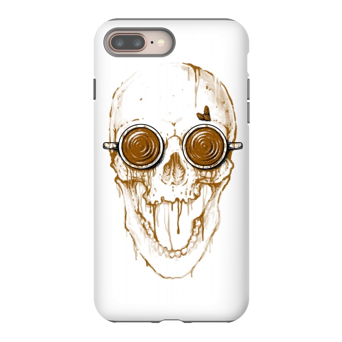iPhone 7 plus StrongFit Skull Coffee by Afif Quilimo