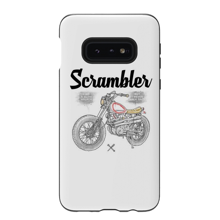 Galaxy S10e StrongFit Scrambler by Afif Quilimo