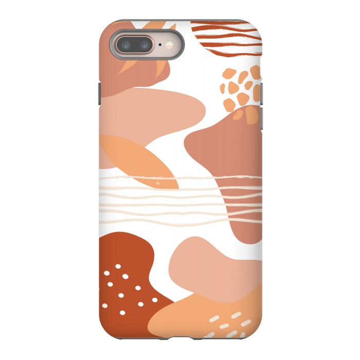 iPhone 7 plus StrongFit Terracotta earth by Martina