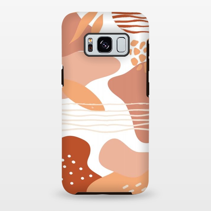 Galaxy S8 plus StrongFit Terracotta earth by Martina