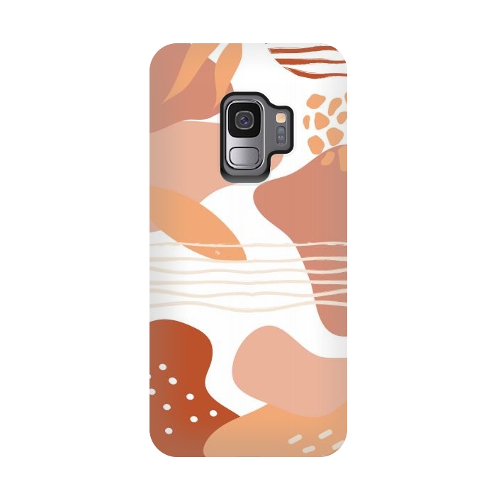 Galaxy S9 StrongFit Terracotta earth by Martina