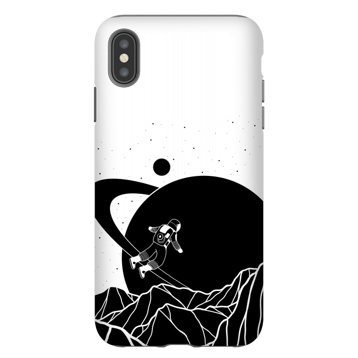 iPhone Xs Max StrongFit Space walk by Steve Wade (Swade)