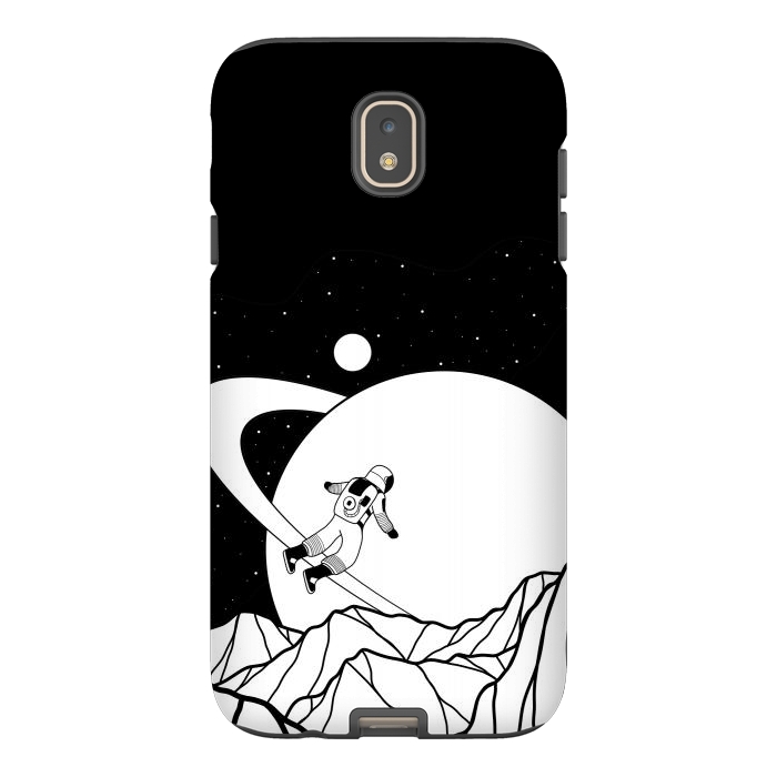 Galaxy J7 StrongFit Space walk (black and white) by Steve Wade (Swade)
