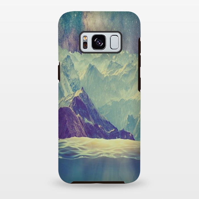 Galaxy S8 plus StrongFit Antarctica Heart by Joanna Vog