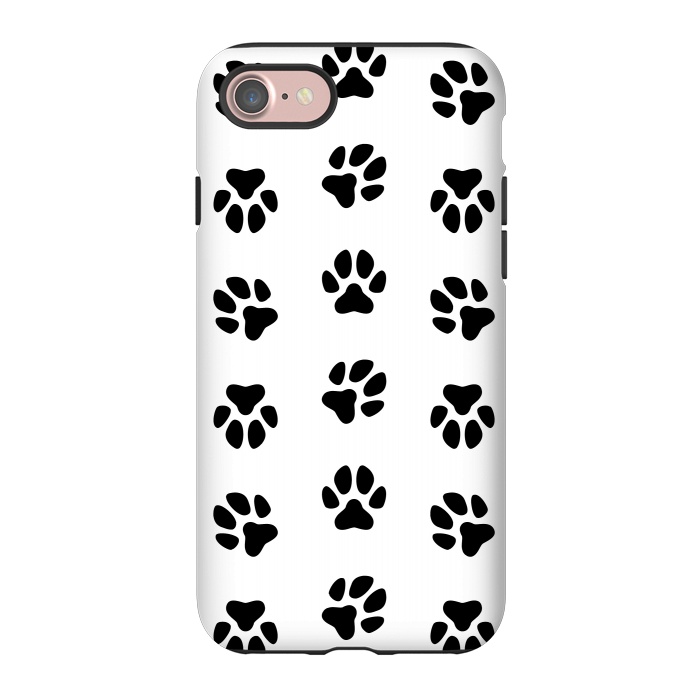 iPhone 7 StrongFit Cat Footprint by Martina