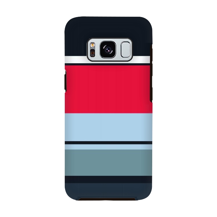 Galaxy S8 StrongFit Casual Reflective Striped by TMSarts