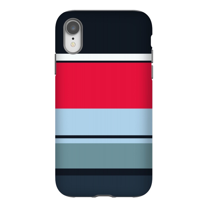 iPhone Xr StrongFit Casual Reflective Striped by TMSarts