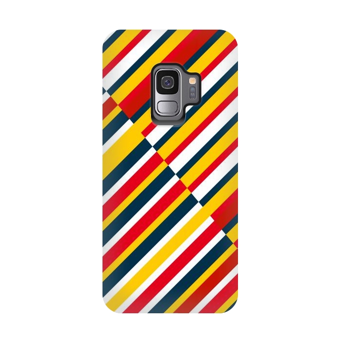 Galaxy S9 StrongFit Bohemian Striped by TMSarts