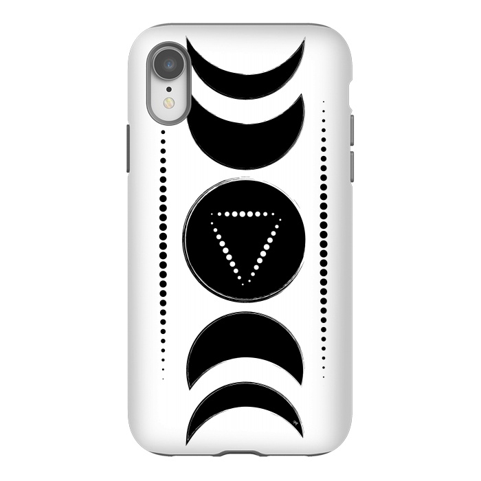 iPhone Xr StrongFit Boho Moon by Martina