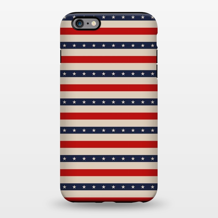 iPhone 6/6s plus StrongFit Patriotic Pattern by TMSarts