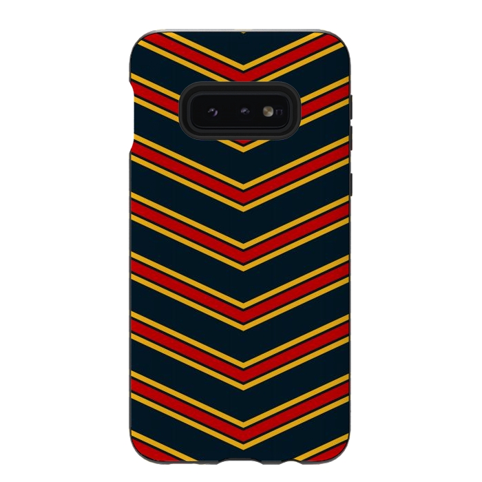 Galaxy S10e StrongFit Reflective Chevrons by TMSarts
