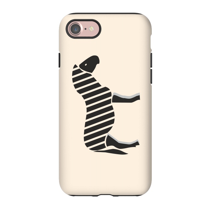 iPhone 7 StrongFit Zebra Cross by Creativeaxle