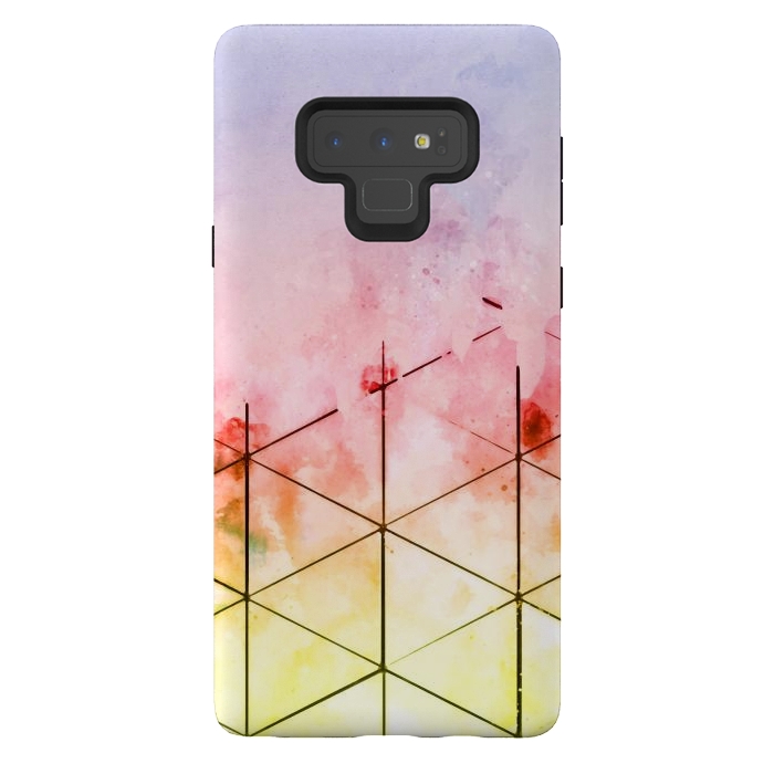 Galaxy Note 9 StrongFit Make Triangles by Creativeaxle