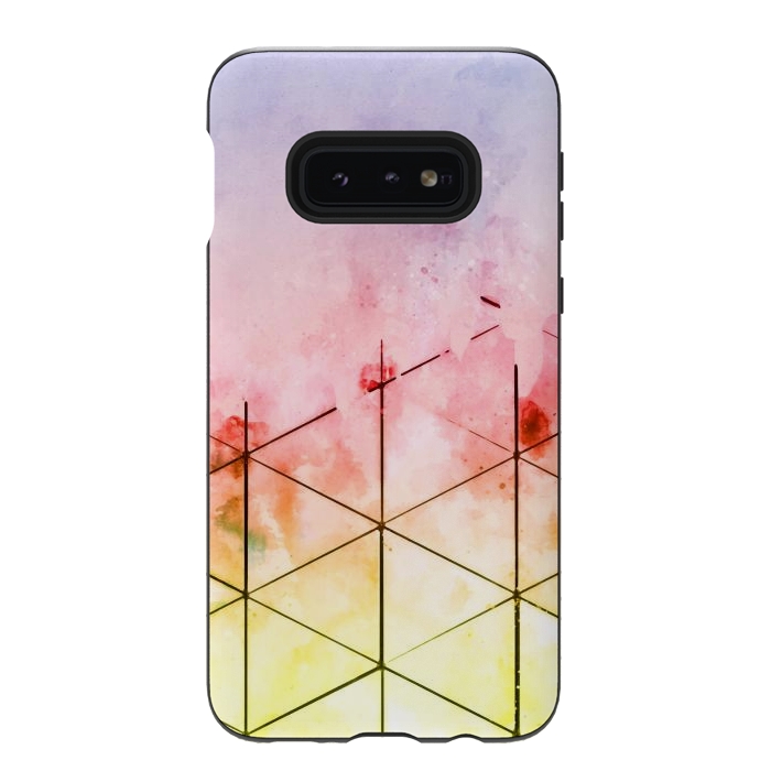 Galaxy S10e StrongFit Make Triangles by Creativeaxle