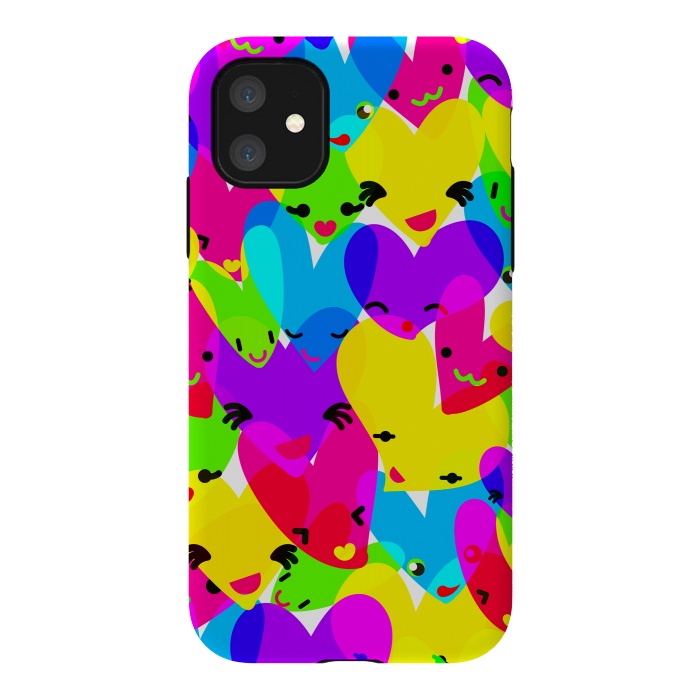iPhone 11 StrongFit Sweet Hearts by MaJoBV