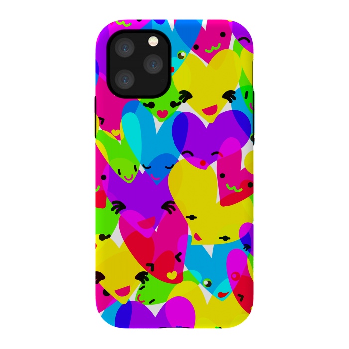 iPhone 11 Pro StrongFit Sweet Hearts by MaJoBV