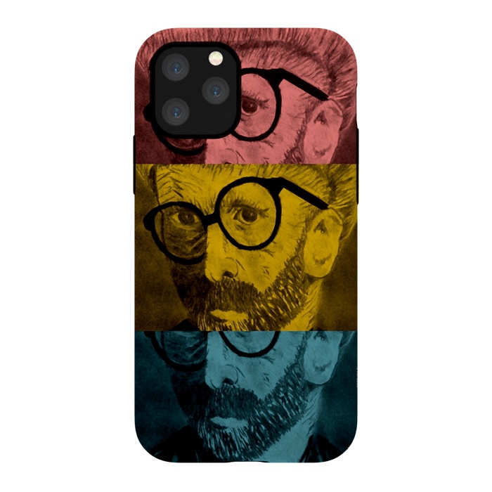 iPhone 11 Pro StrongFit Hipster Van Goghe by Josie Steinfort 