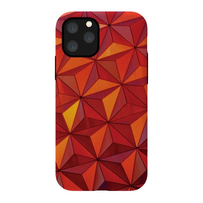 iPhone 11 Pro StrongFit Geometric Epcot by Josie Steinfort 