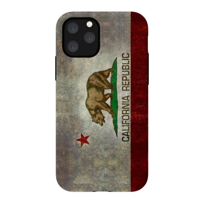 iPhone 11 Pro StrongFit California Republic State by Bruce Stanfield