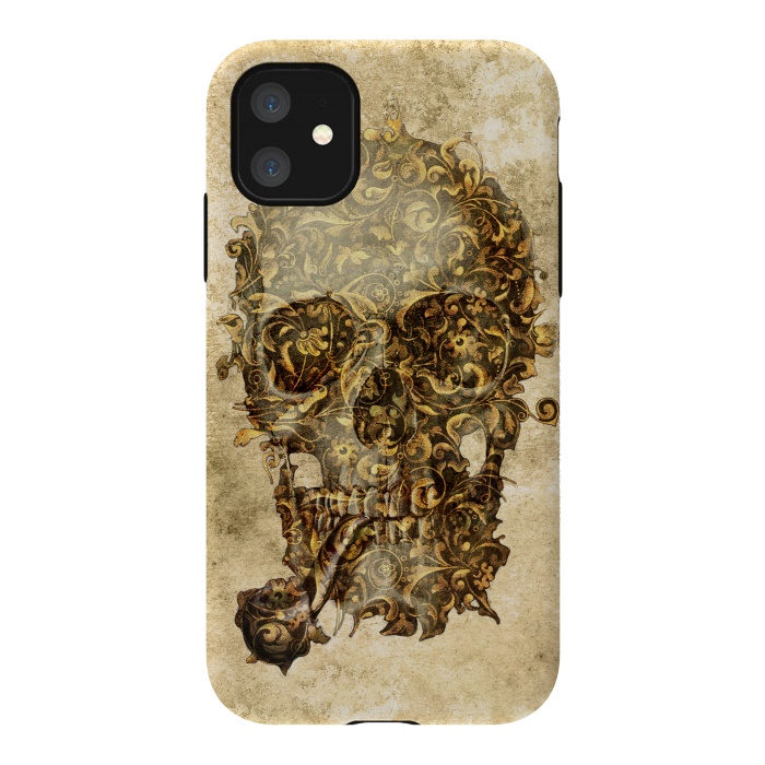 iPhone 11 StrongFit LORD SKULL 2 by Diego Tirigall