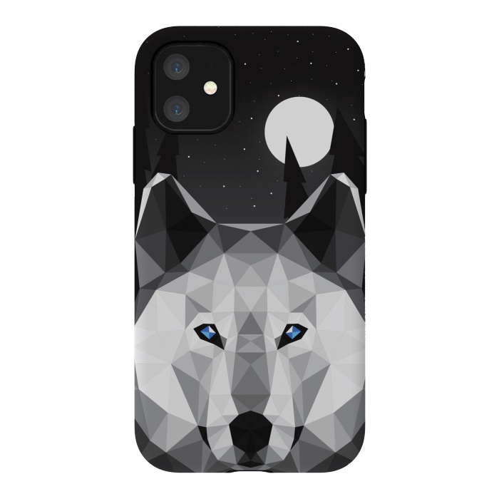 iPhone 11 StrongFit The Tundra Wolf by Davies Babies