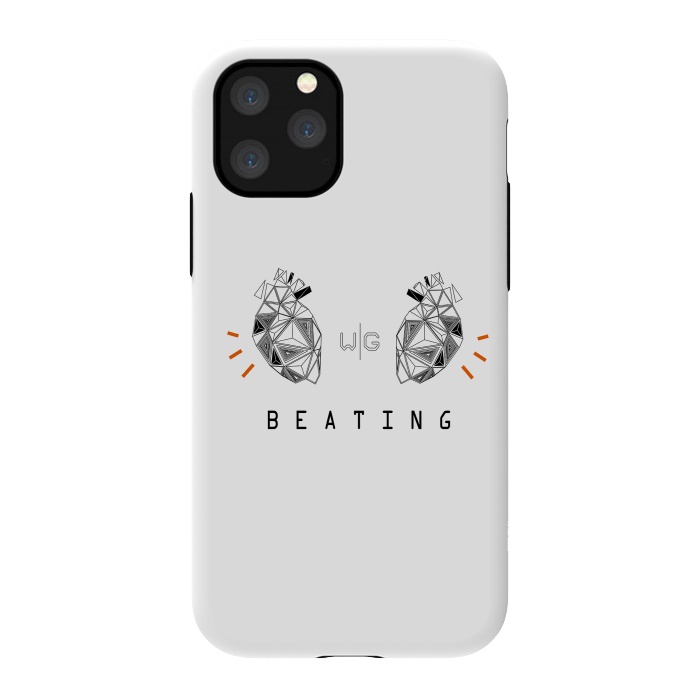 iPhone 11 Pro StrongFit Hearts Capicúa by W-Geometrics