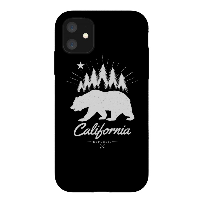 iPhone 11 StrongFit California Republic by Mitxel Gonzalez