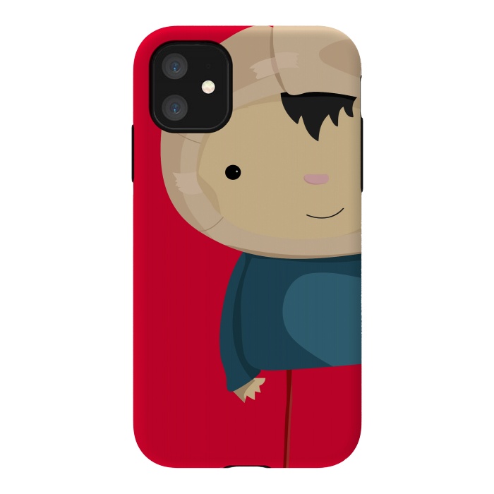 iPhone 11 StrongFit Little Boy by Alejandro Orjuela