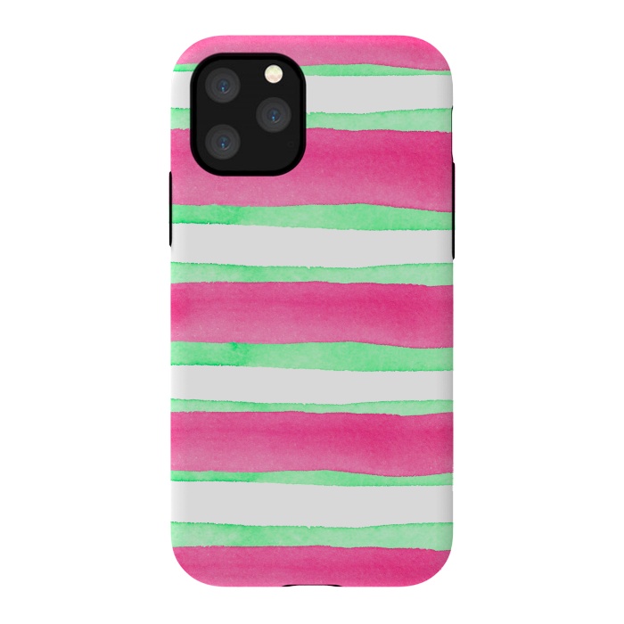iPhone 11 Pro StrongFit Peppermint Candy by Amaya Brydon