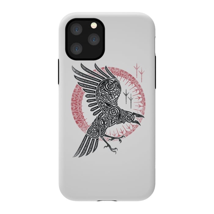 iPhone 11 Pro StrongFit RAGNAR'S RAVEN by RAIDHO