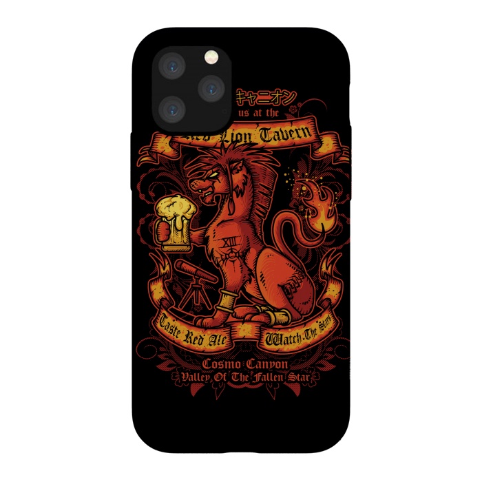 iPhone 11 Pro StrongFit Red Lion Tavern by Q-Artwork