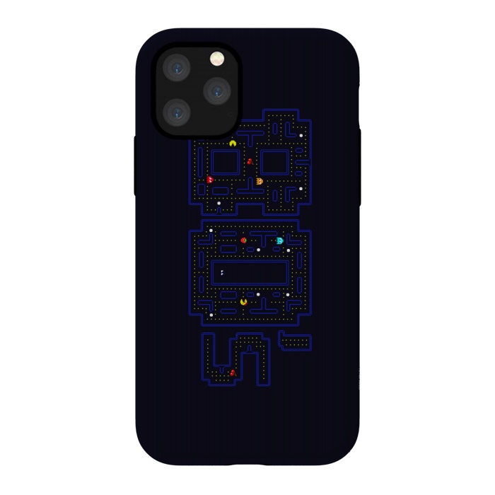 iPhone 11 Pro StrongFit FEELING 80'S - PACMAN by SKULLPY