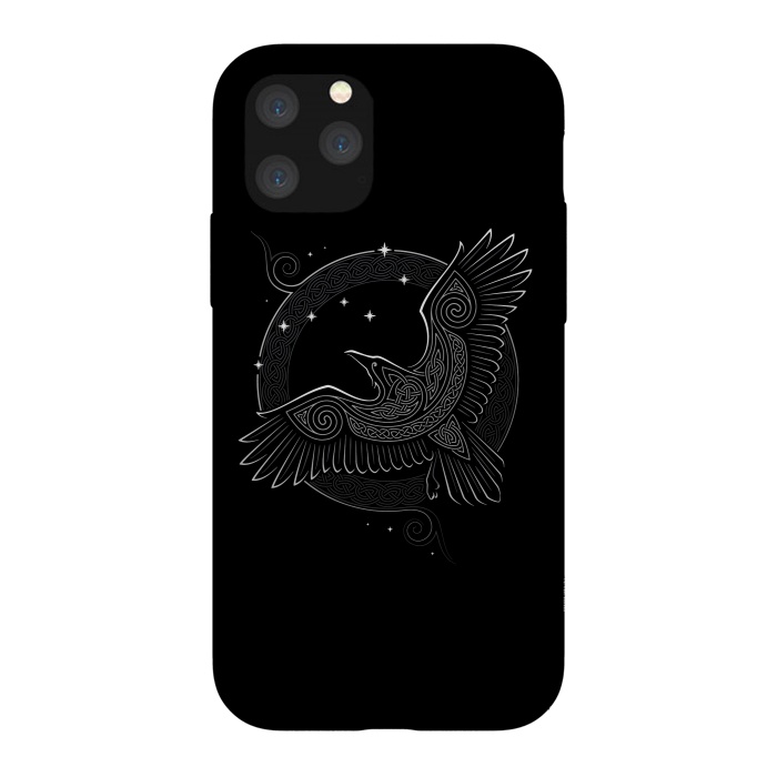 iPhone 11 Pro StrongFit NORTHERN RAVEN ( Path to the North ) by RAIDHO