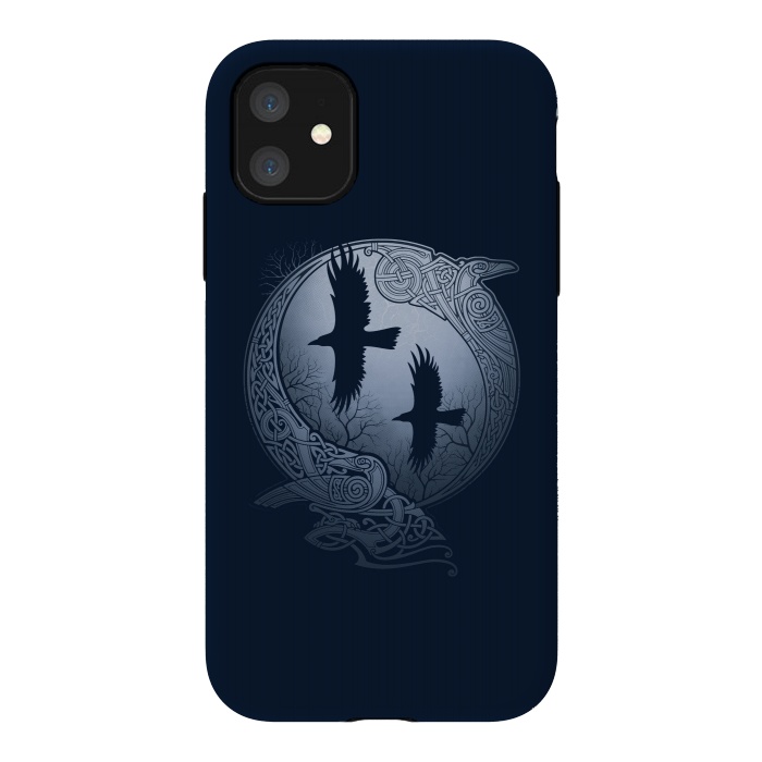 iPhone 11 StrongFit ODIN'S RAVENS by RAIDHO