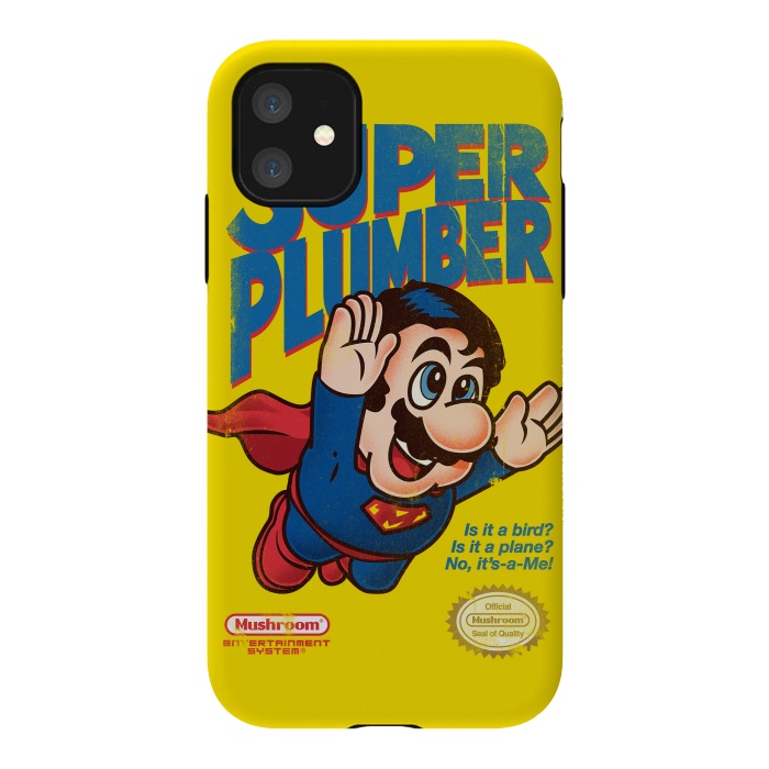 iPhone 11 StrongFit Super Plumber by Vó Maria