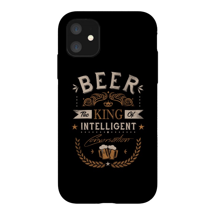 iPhone 11 StrongFit Oh Beer by Grant Stephen Shepley