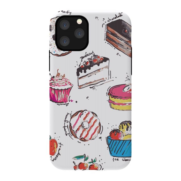 iPhone 11 Pro StrongFit Dessert Love by MUKTA LATA BARUA