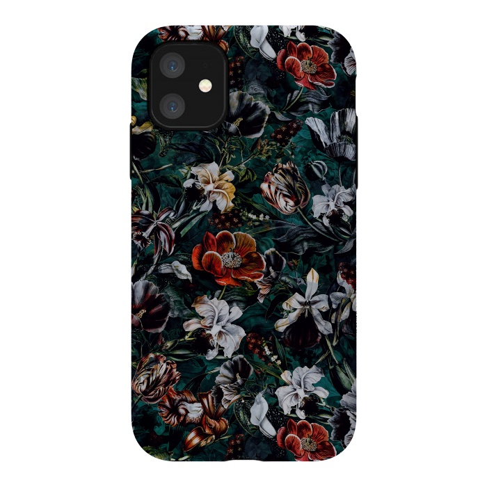 iPhone 11 StrongFit Floral Pattern VI by Riza Peker