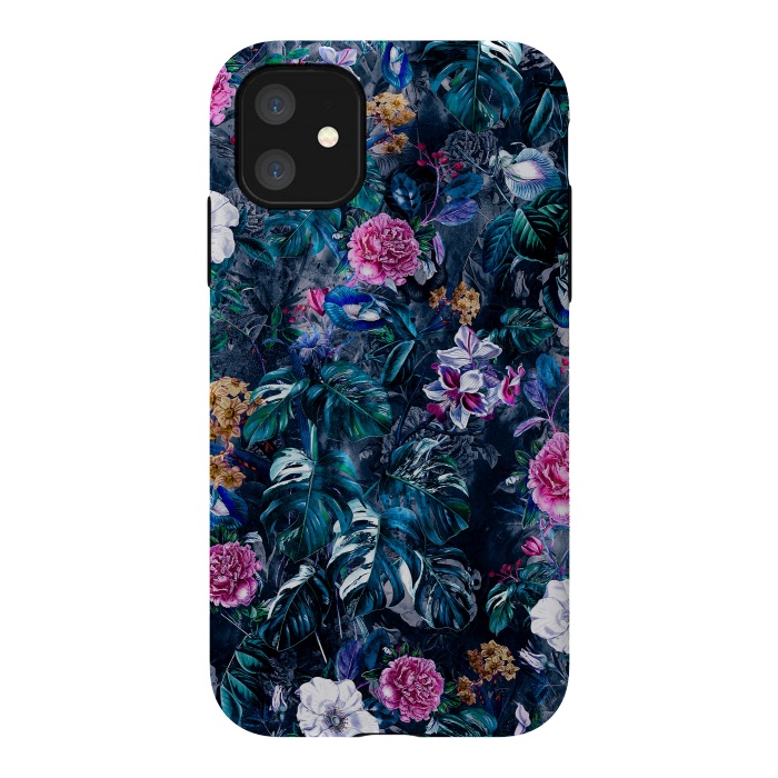 iPhone 11 StrongFit Floral Pattern VII by Riza Peker