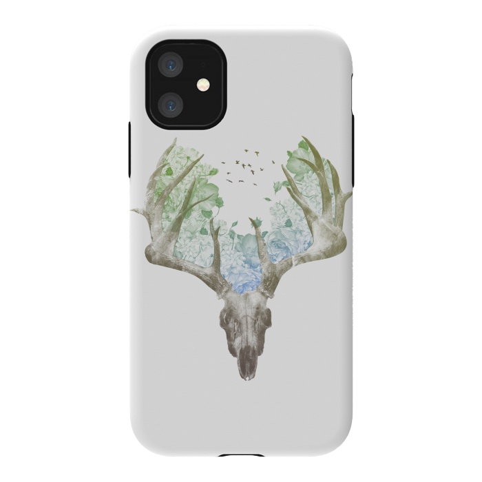 iPhone 11 StrongFit Deer Skull by Rui Faria