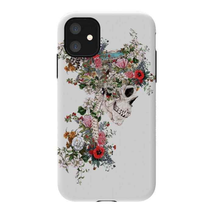 iPhone 11 StrongFit Skull Queen by Riza Peker